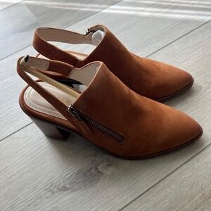 Cole Haan VICKY BOOTIE 75MM British Tan Suede Size 5.5